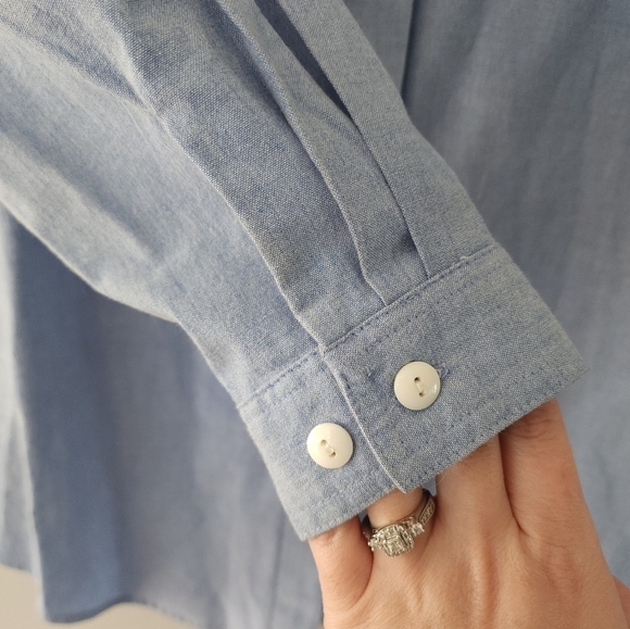 Falls Creek Vtg Christmas Button Up Shirt Santa Reindeer Snowfight 18W - Picture 9 of 10